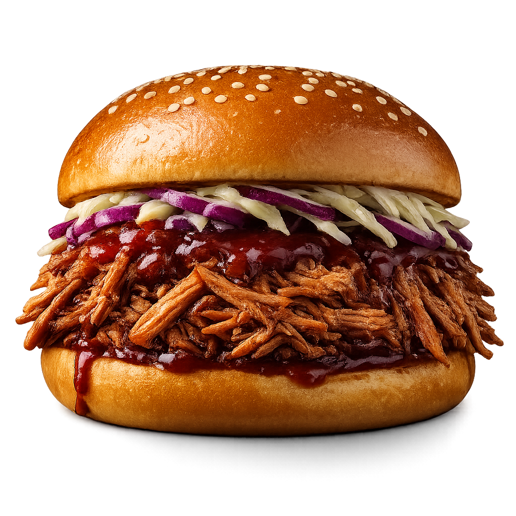 pulled pork bbq sandwich cookout calories and price