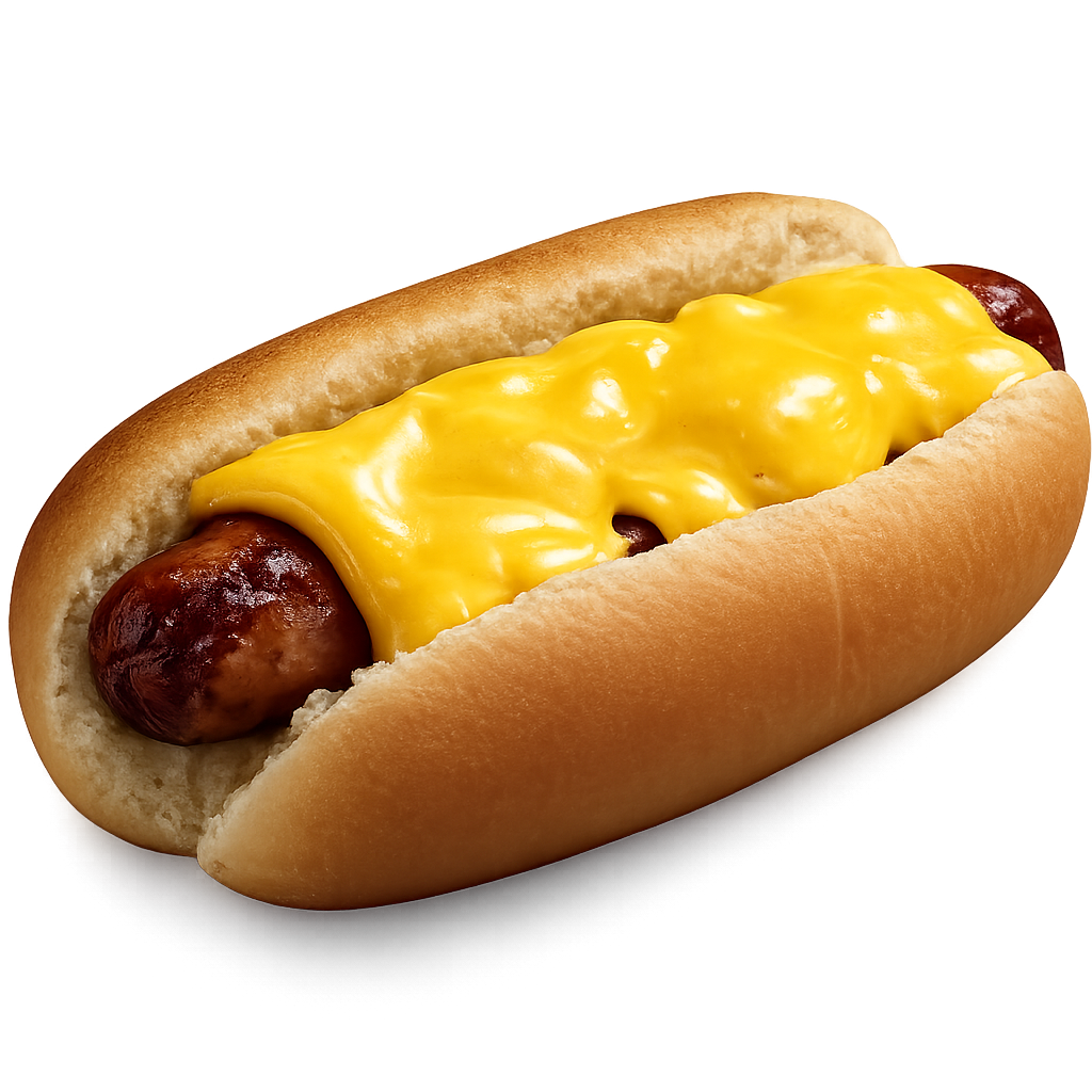 cheese dog side cookout menu price and calories