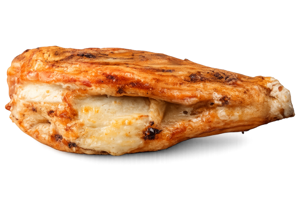 cheese style chicken breast filet cookout menu price and calories
