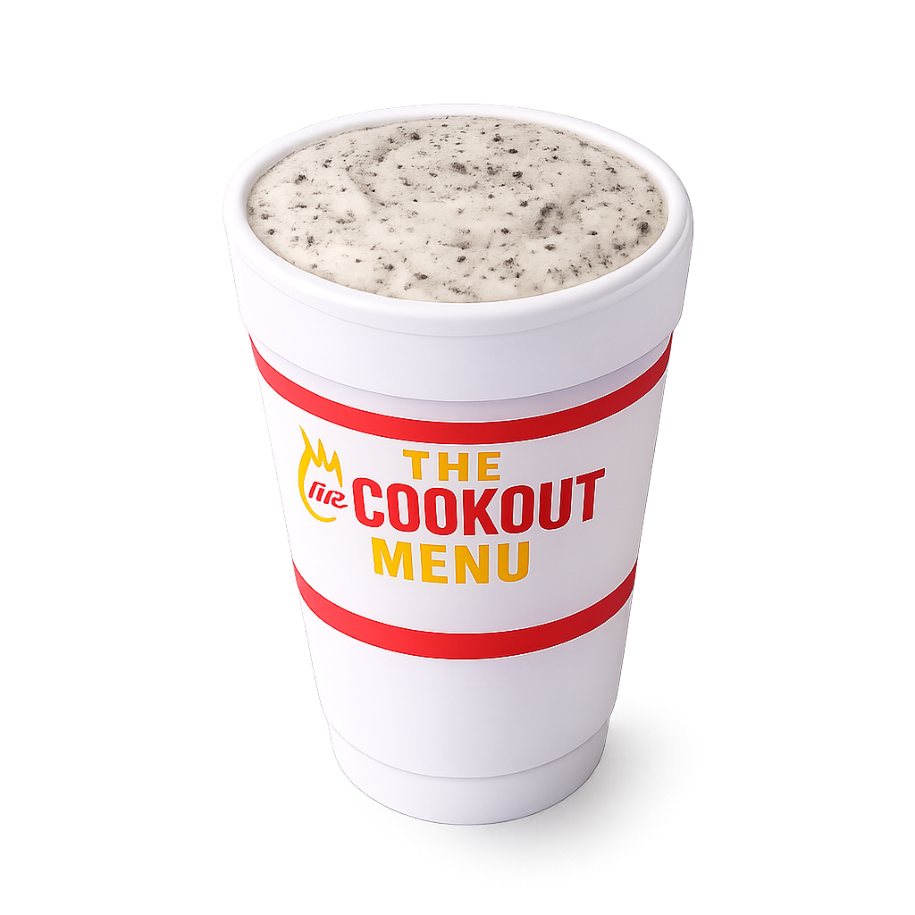 cookout oreo milkshake popular thick shake price