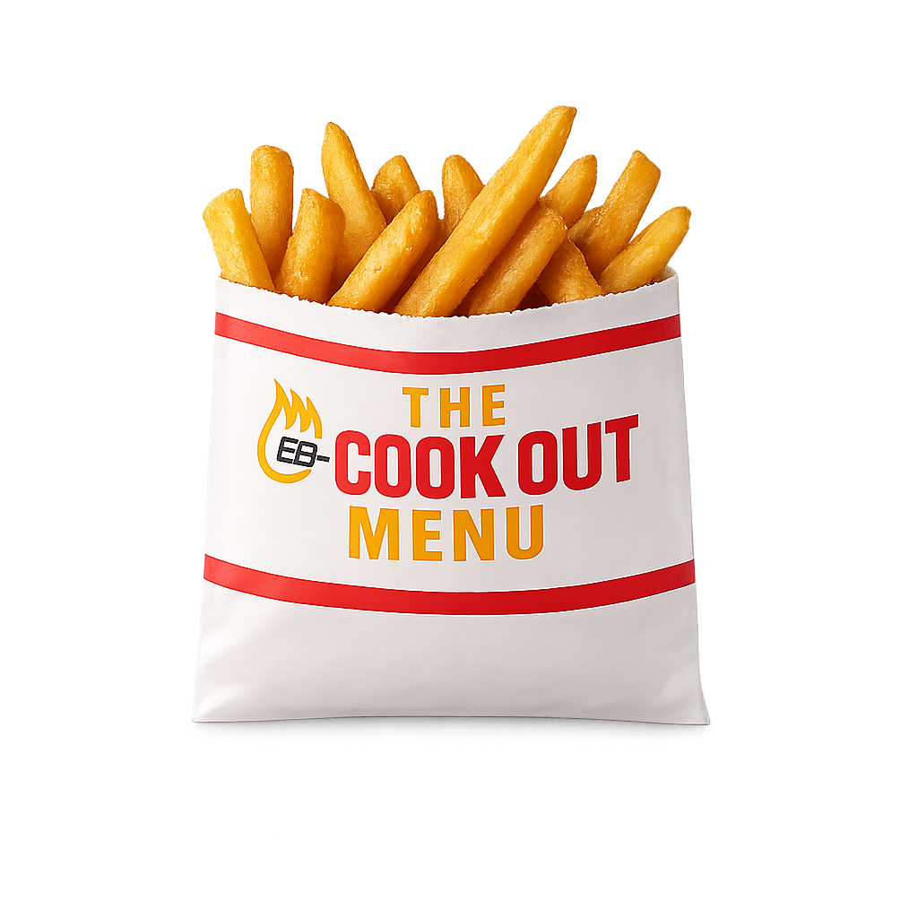 regular french fries cookout side menu price