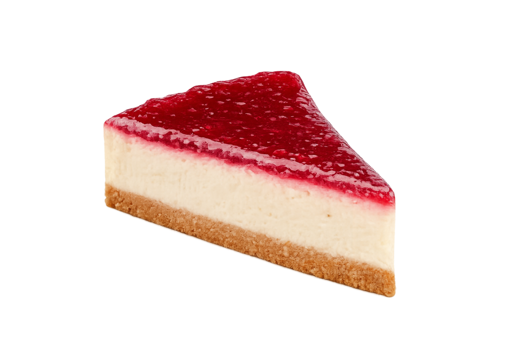 strawberry cheesecake slice cookout dessert menu