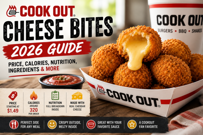 Cookout Cheese Bites with crispy golden coating and melted cheese inside